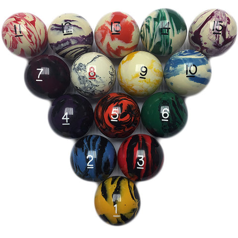 Marbelized Regulation Billiard Ball