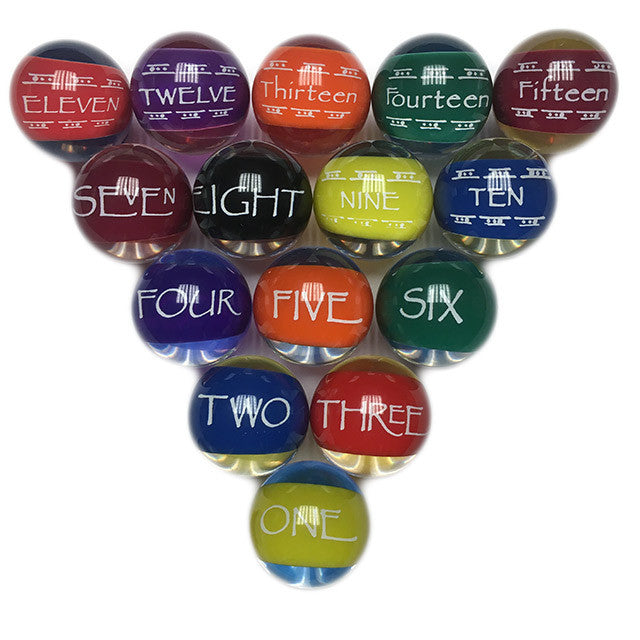 Clear Hobbit Billiard Ball – Paramount Industries, Inc.