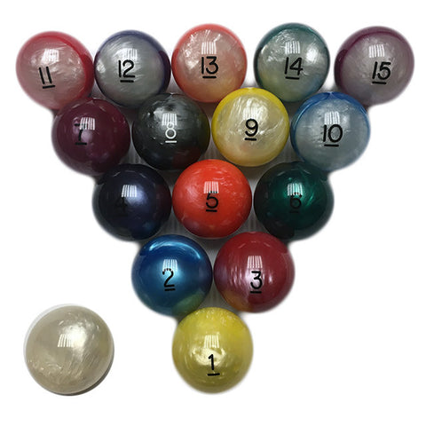 Pearlescent Billiard Set